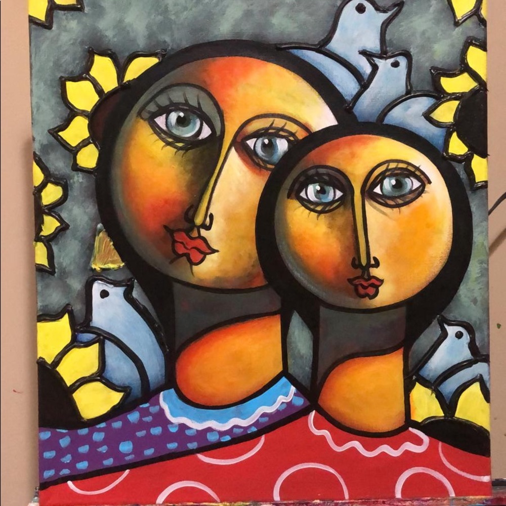 Canvas paintings